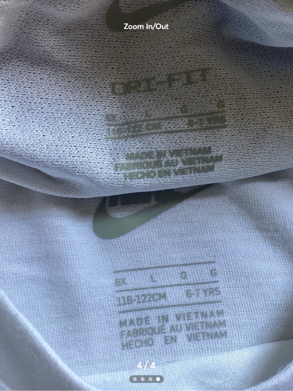 Nike tee & Shorts outfit size 6X(NWT) ~PRICE FIRM, NO OFFERS~ - Picture 4 of 4